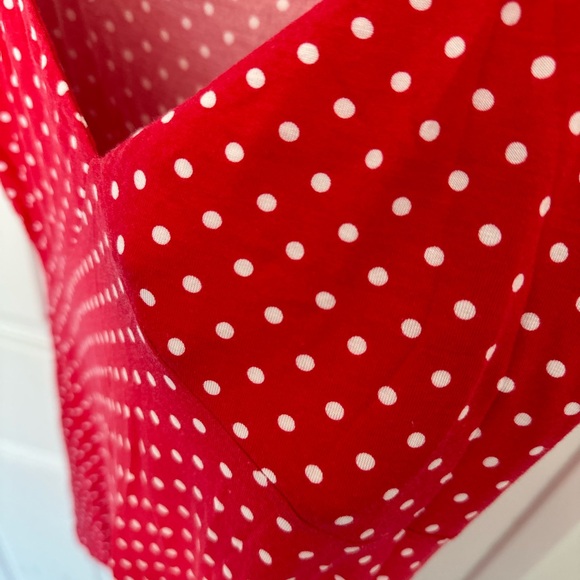 Red white dotted dress, asos, L - Picture 3 of 7
